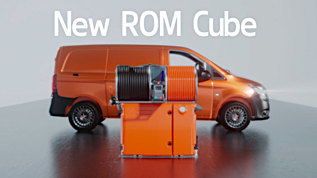 Nuovo Rom Cube gruppo attrezzatura spurgo per pulizia fognature e tubazioni